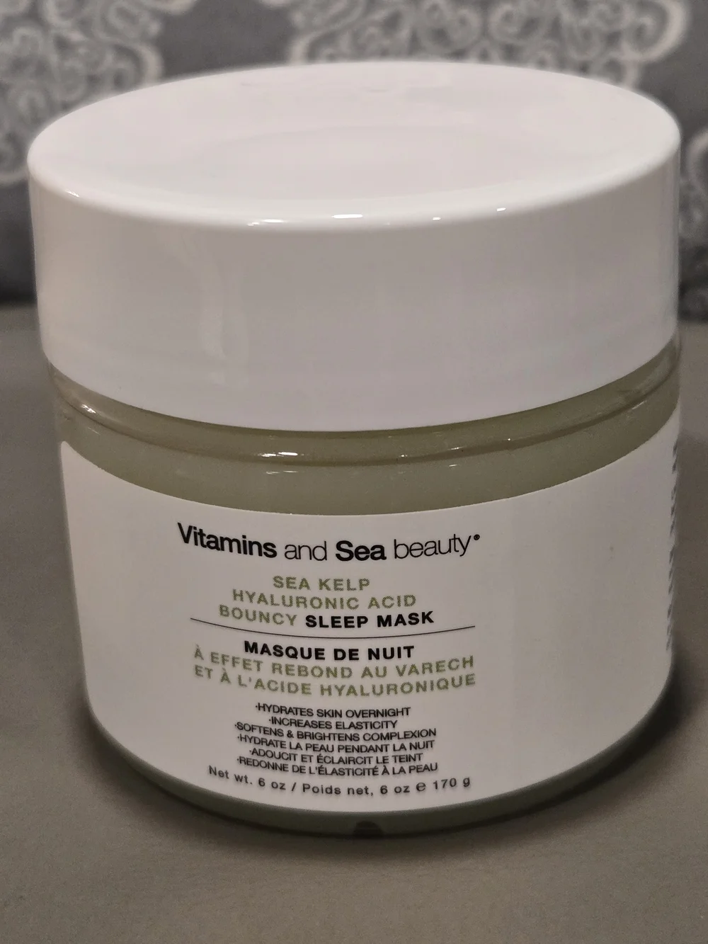 Vitamins and Sea Beauty Sea Kelp Hyaluronic Acid Bouncy Sleep Mask